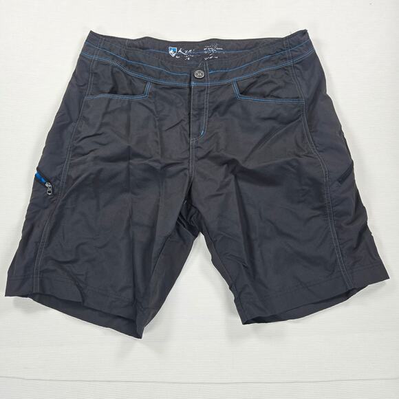 Kuhl Cargo Outdoor Trail Hiking Nylon Stretch‎ Cargo Shorts Women's Size 10 - Picture 1 of 6